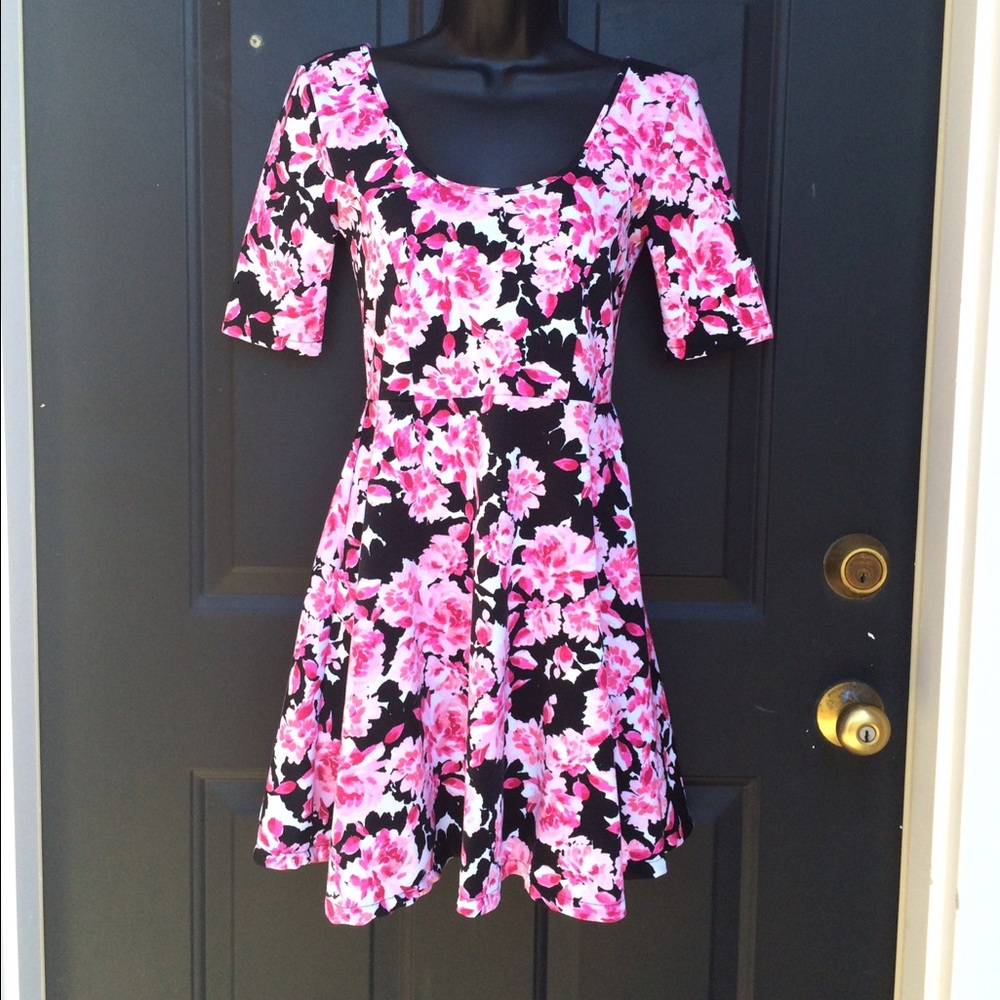 Bethany Mota Floral Dress